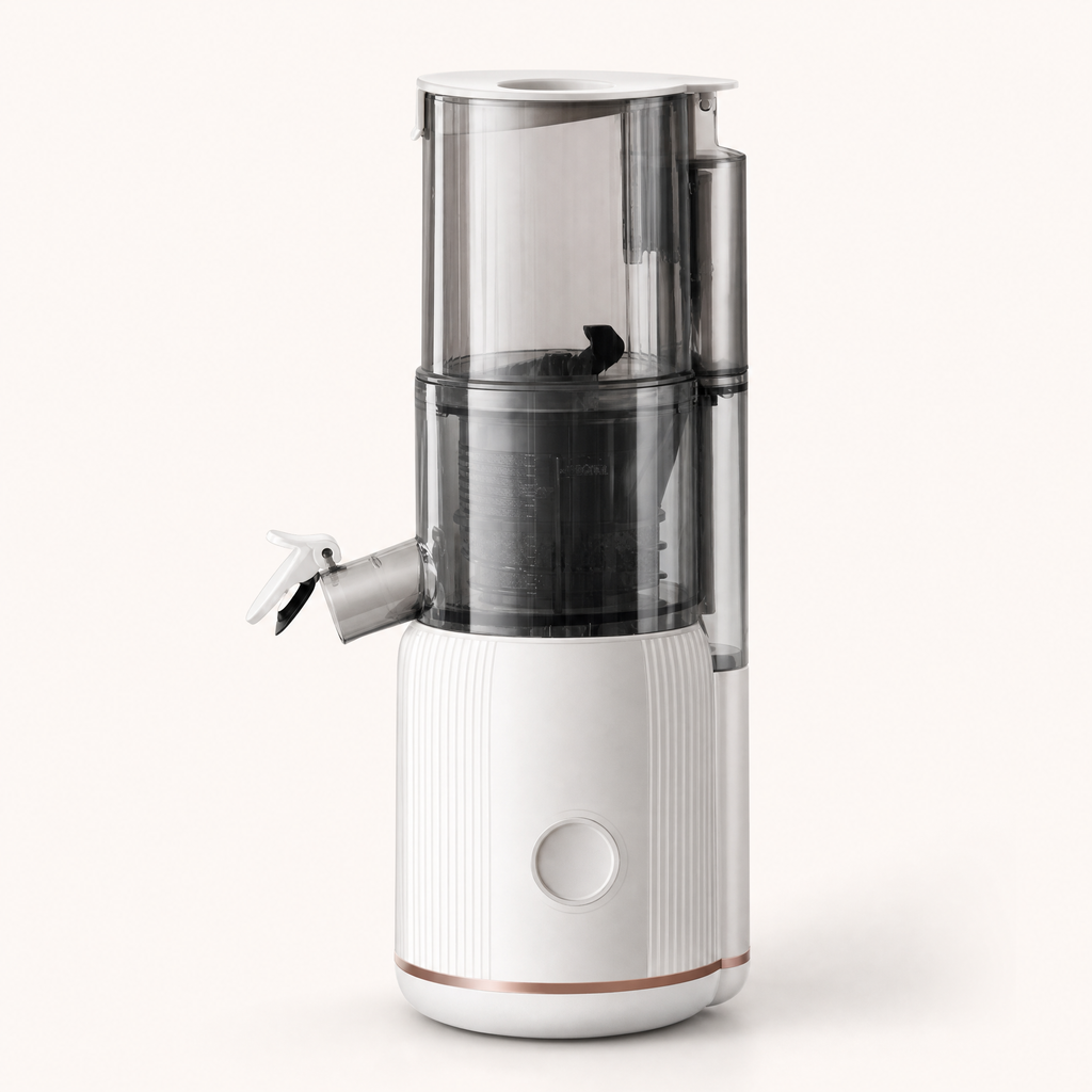 Multi-Function Pulp-Separating Juicer, shown in a clear product image