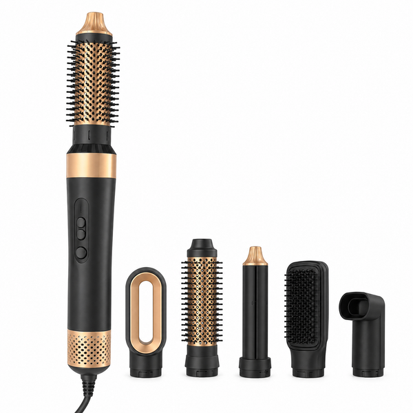 6-in-1 Hot Air Styling Comb for Straightening and Curling, product view 8
