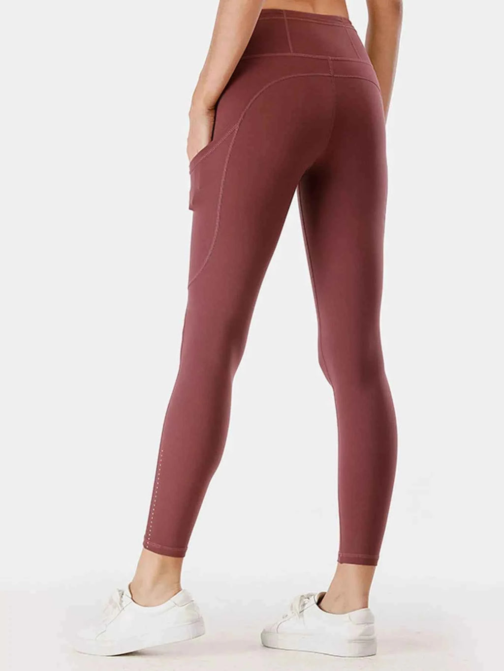 Plus size high-waisted leggings — additional view 11