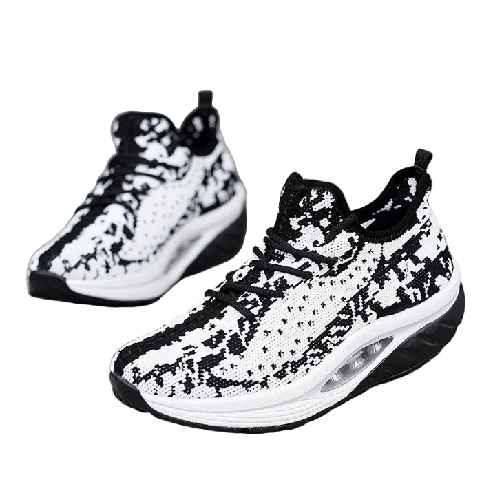 Women's Knit Mesh Sneakers - Lightweight Cushioned Trainers product image