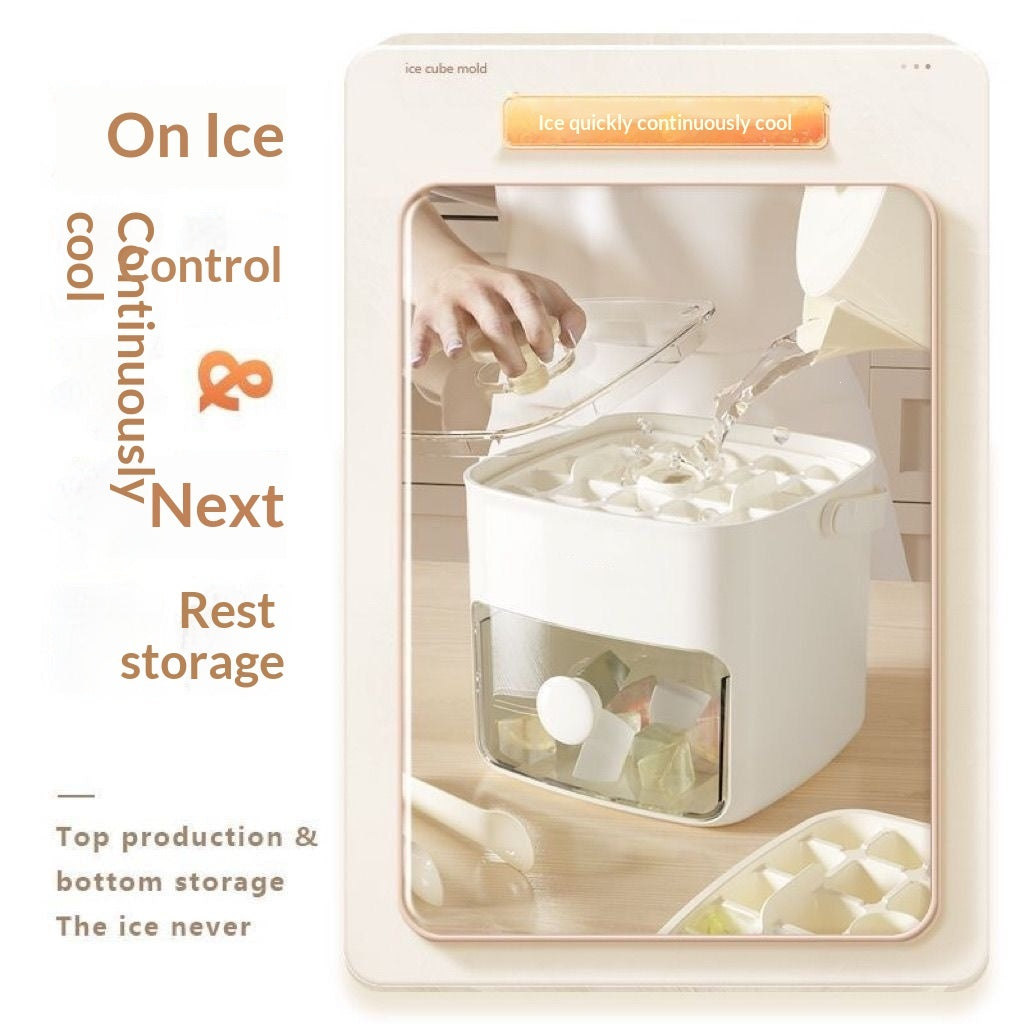 48-grid reusable ice cube tray mold view 5