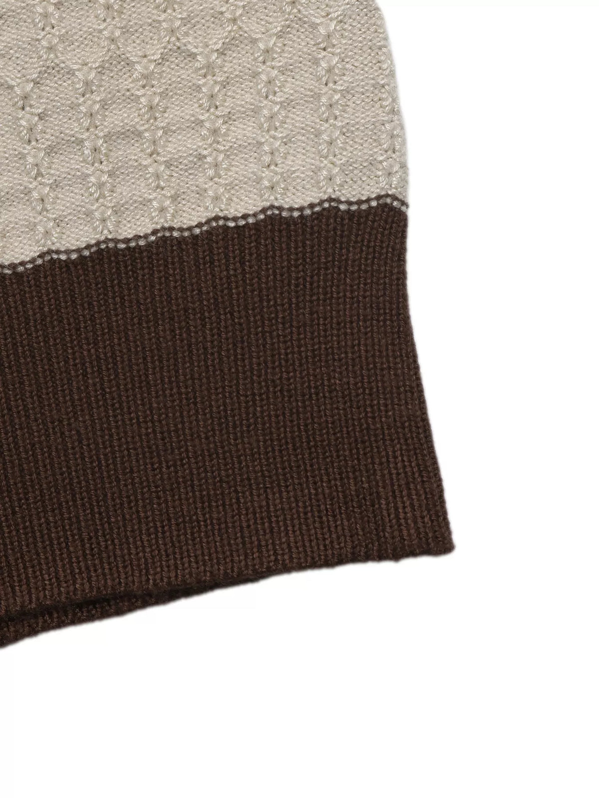 Striped V-Neck Knit Top, product view 10