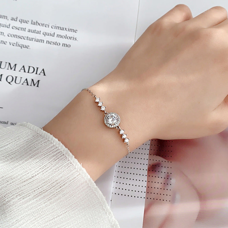 Product detail photo of Women's Starry Simple Moissanite Bracelet, Bracelets