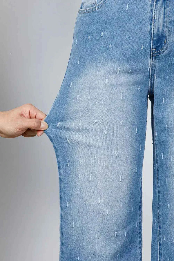 Distressed tummy control jeans — additional view 10