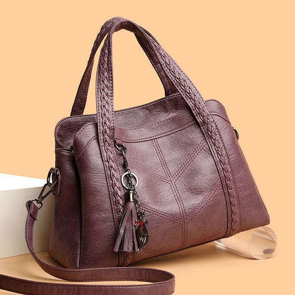 Tassel PU Handbag, product view 9
