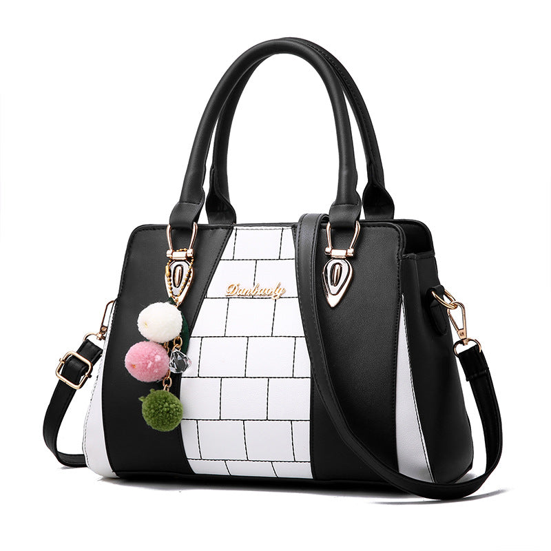 PU Leather Shoulder Bag for Women – Large Capacity Handbag, shown in a clear product image