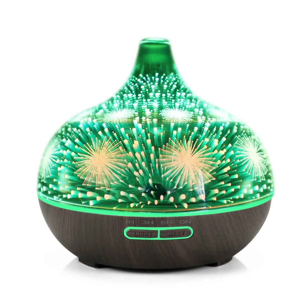 Glow 3D Fireworks Aromatherapy Diffuser - Illuminate Your Space with Relaxing Scents-Home Appliance Parts-Splashis-Splashis