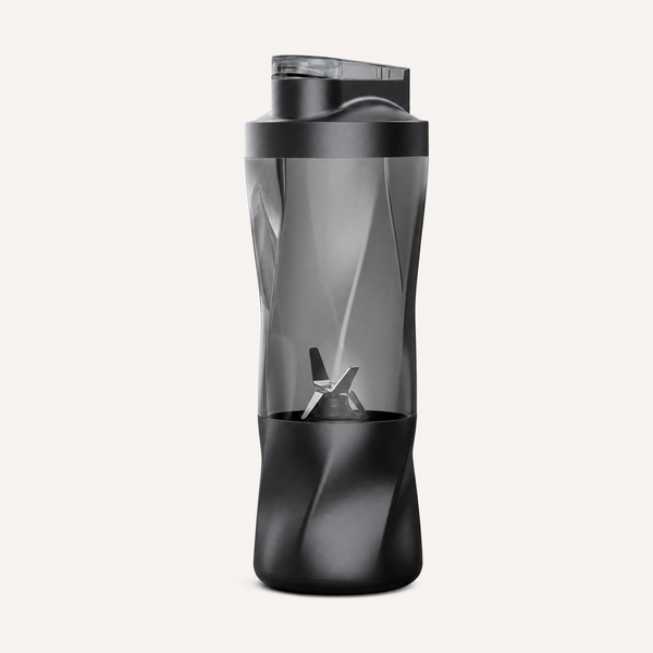 Portable Electric Blender for Smoothies and Drinks - 600ml On-the-Go Blending Cup shown in a clear product image