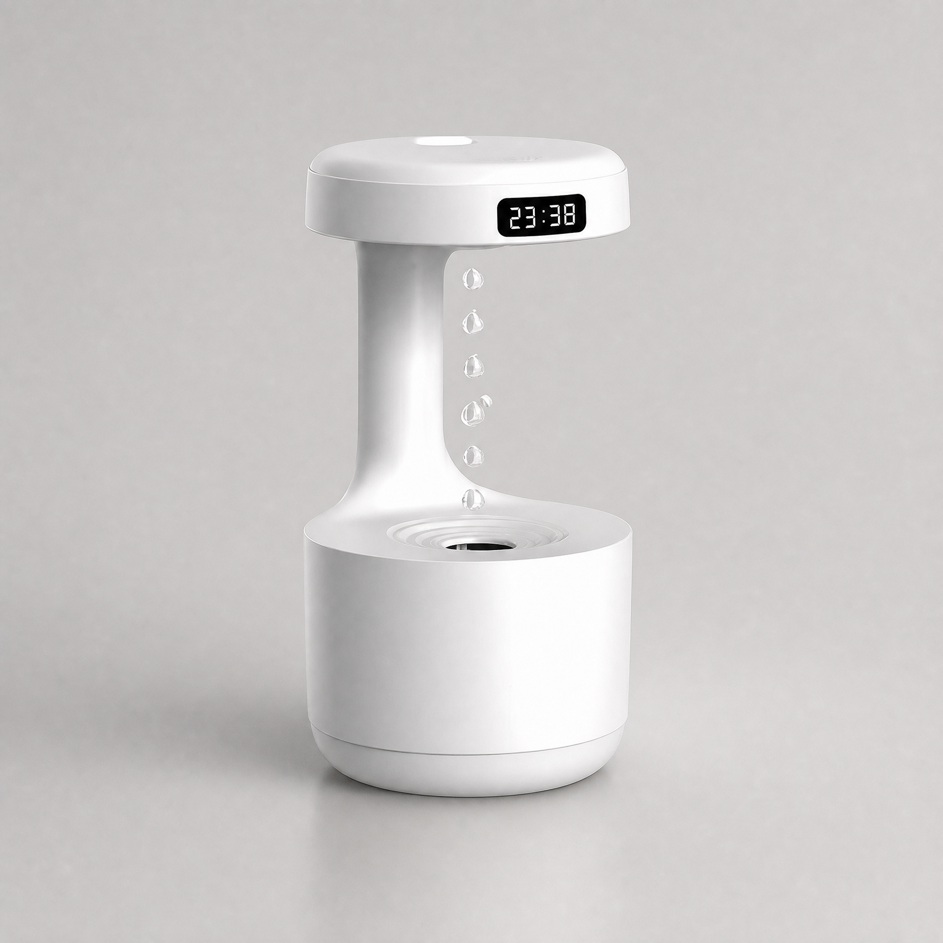 Anti-Gravity USB Humidifier with Aromatherapy, shown in a clear product image