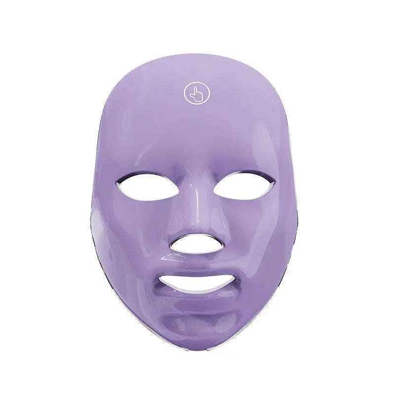 Glow LED Face Mask for Radiant Skin - Rechargeable Beauty Innovation-Personal Care Appliances-Splashis-Specifications:Purple mask-Splashis