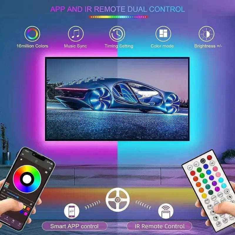 Smart RGB music LED strip lights — additional view 5