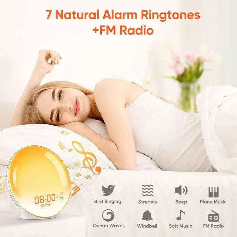 Sunrise alarm clock lamp — additional view 3