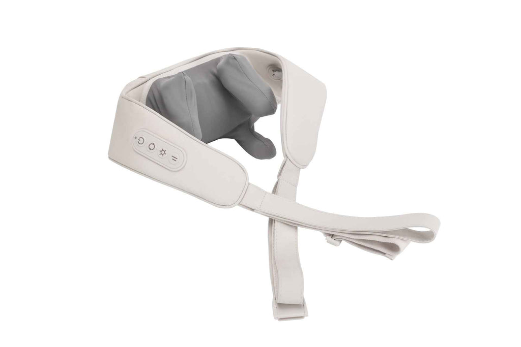 Wearable heated neck and shoulder massager — additional view 9