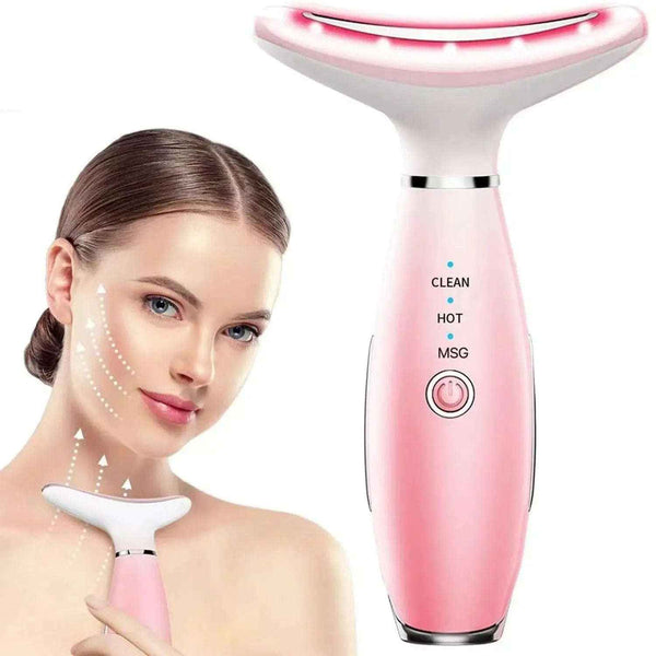 Face and neck massager with warmth — additional view 2