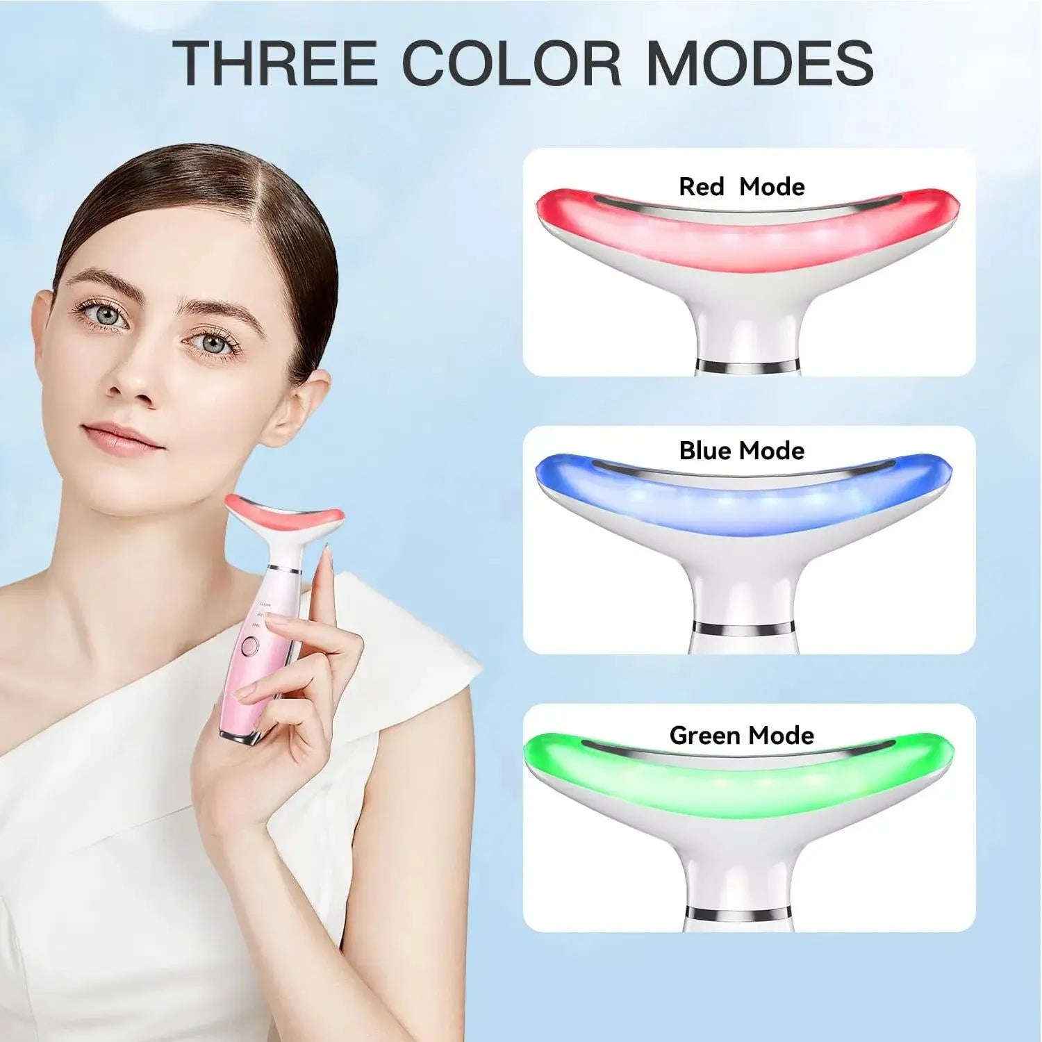 Face & Neck Massager with Warmth, product view 8