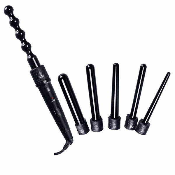 6-in-1 Interchangeable Ceramic Curling Wand Set, product view 10
