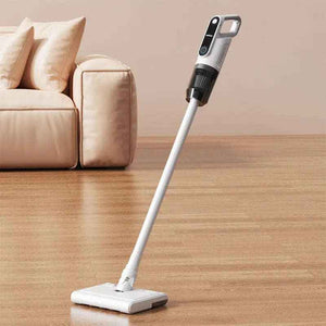 White 2-in-1 cordless vacuum and mop cleaner