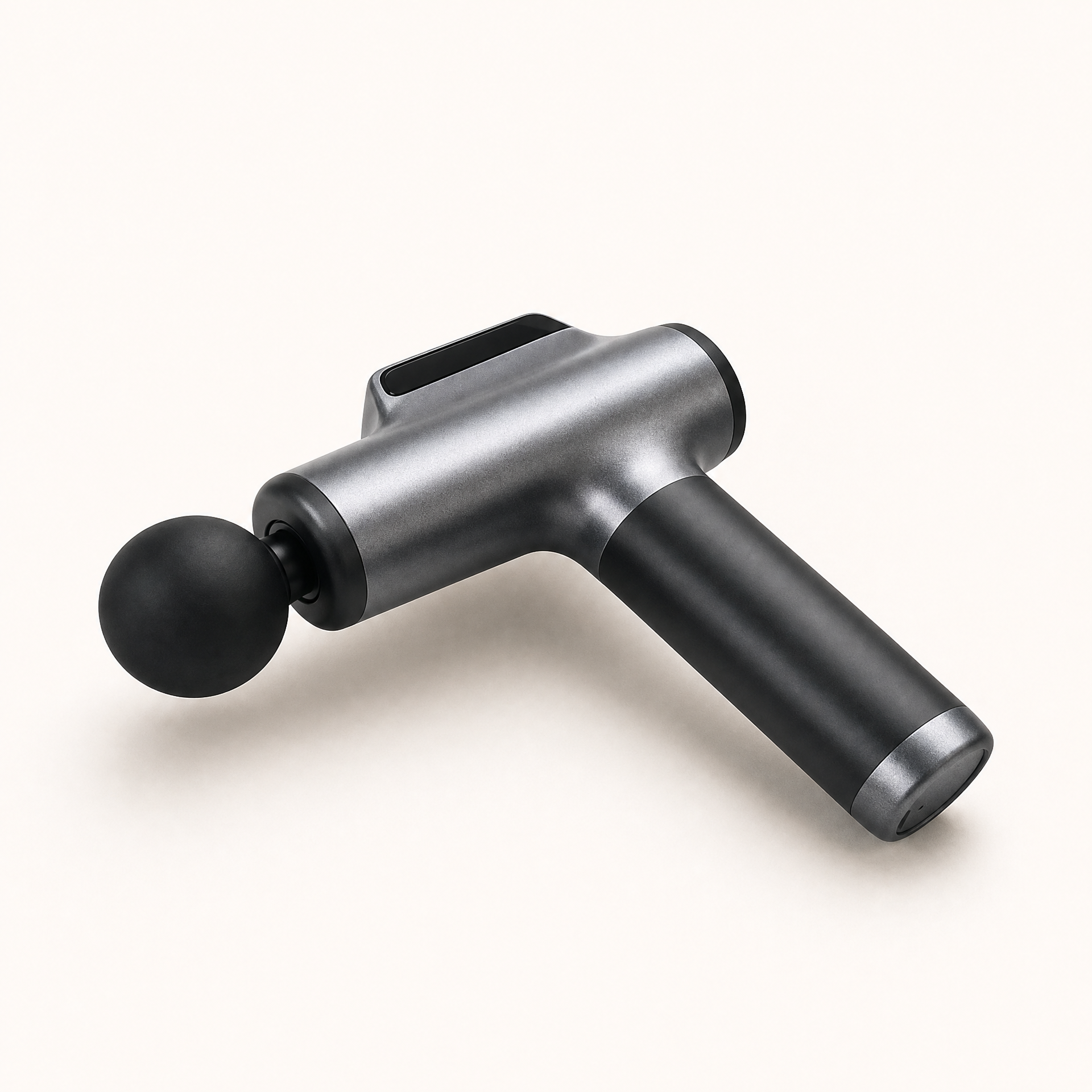 Smart Percussion Massage Gun with Display shown in a clear product image