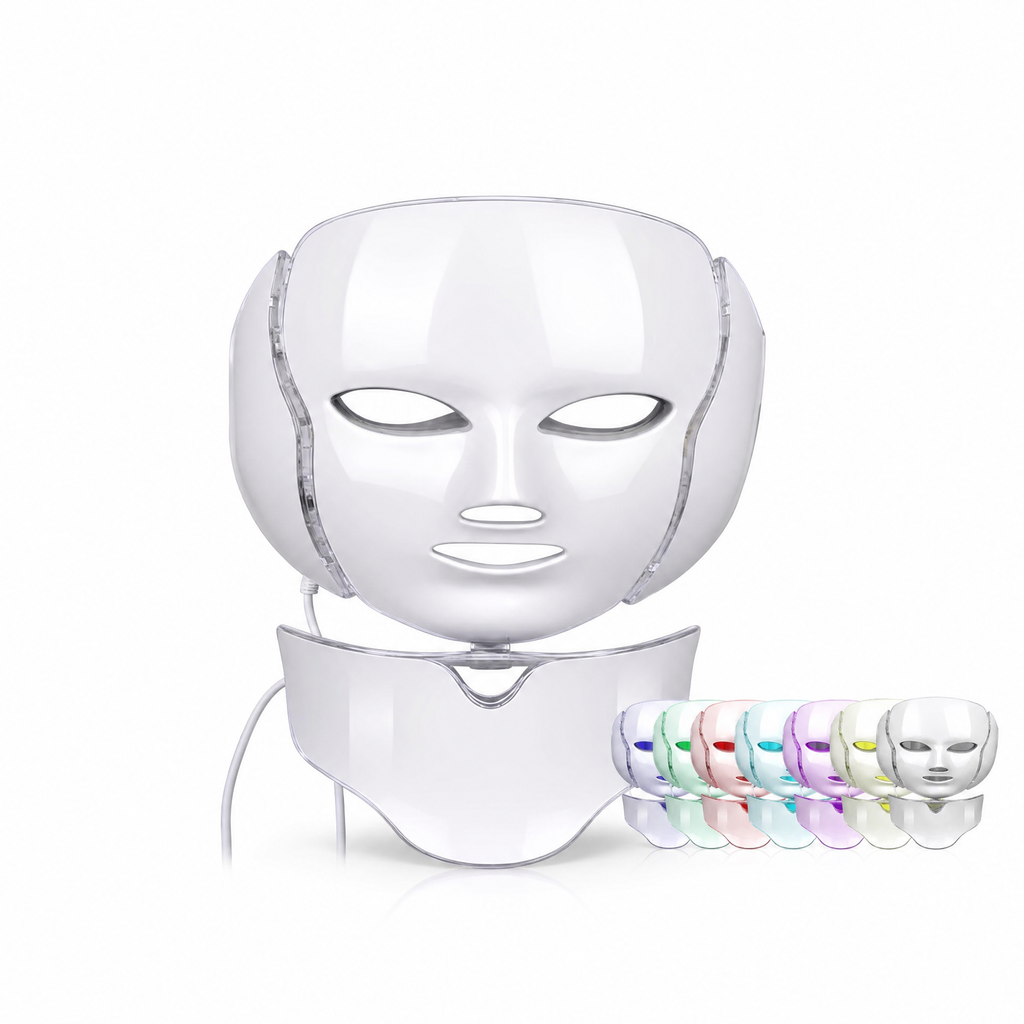LED Face & Neck Light Mask (Multi-Color), front product view