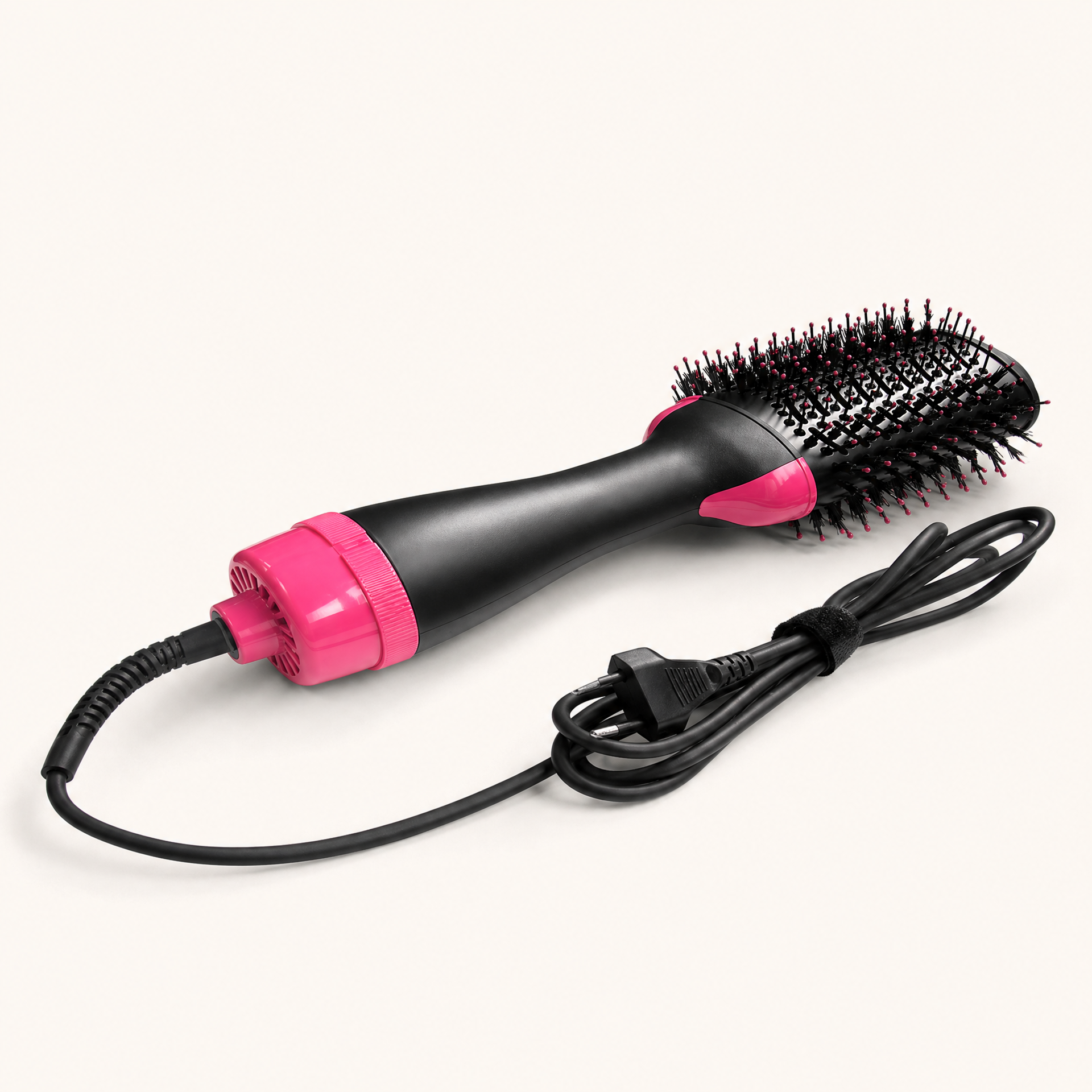 Multi-Functional Hot Air Styling Brush, shown in a clear product image