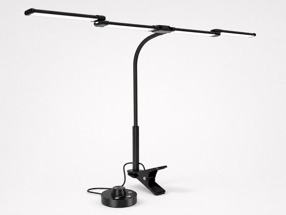 Adjustable LED Desk Lamp with Clip product image