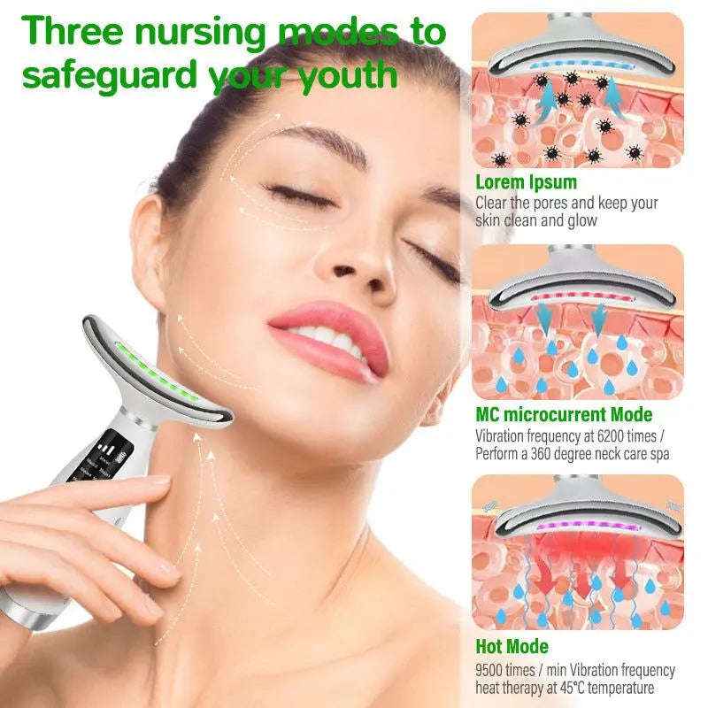 Facial massager for neck and face routines — additional view 4