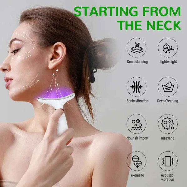 Facial massager for neck and face routines — additional view 2