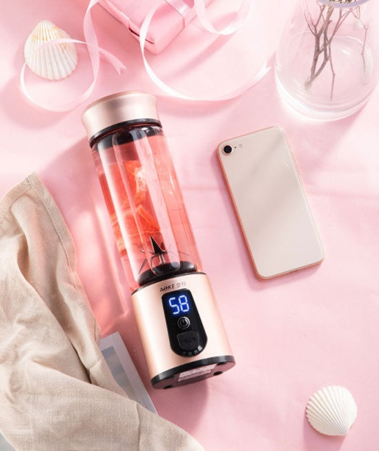 Mini Charging Juicer Cup – Portable USB Blender, angled product view