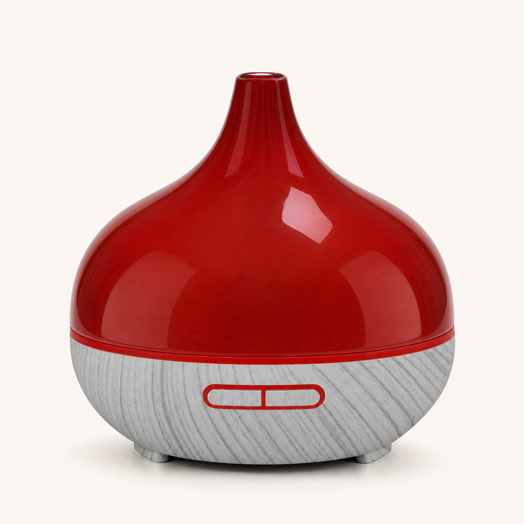 Glow 3D Fireworks Aromatherapy Diffuser - Illuminate Your Space with Relaxing Scents shown in a clear product image