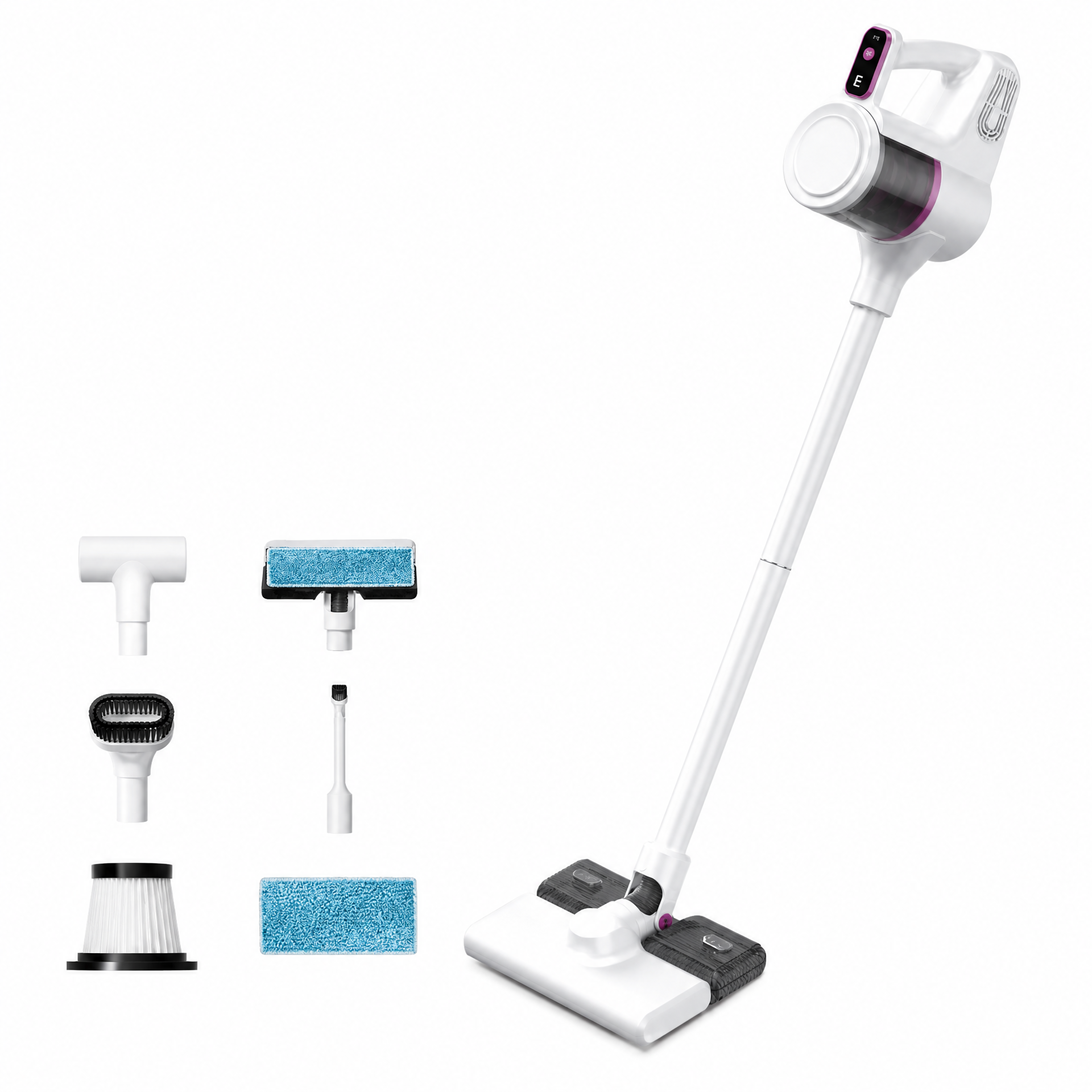 3-in-1 Cordless Handheld Vacuum for Effortless Cleaning, front product view