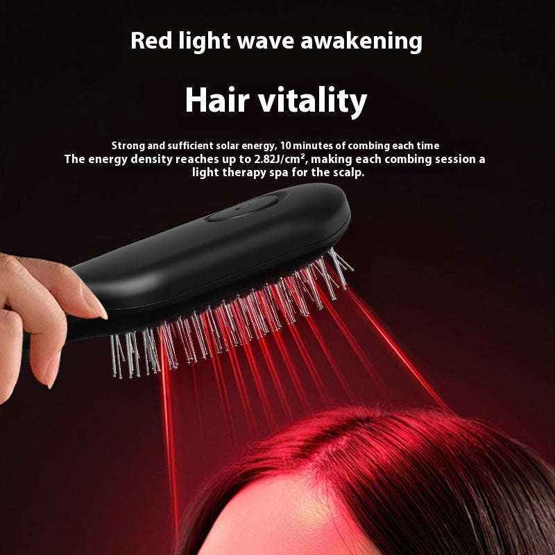 Scalp massage comb with light — additional view 4