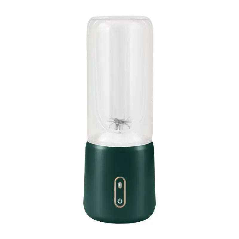 One-Touch Smoothie Maker-Food Dividers-Splashis-Color:Dark Green-Model:ZJ189 3.7V Basic 12-blade-Splashis