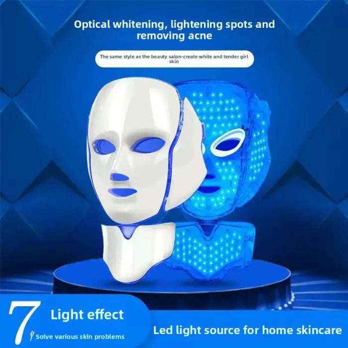 LED Face & Neck Light Mask (Multi-Color) Secondary image
