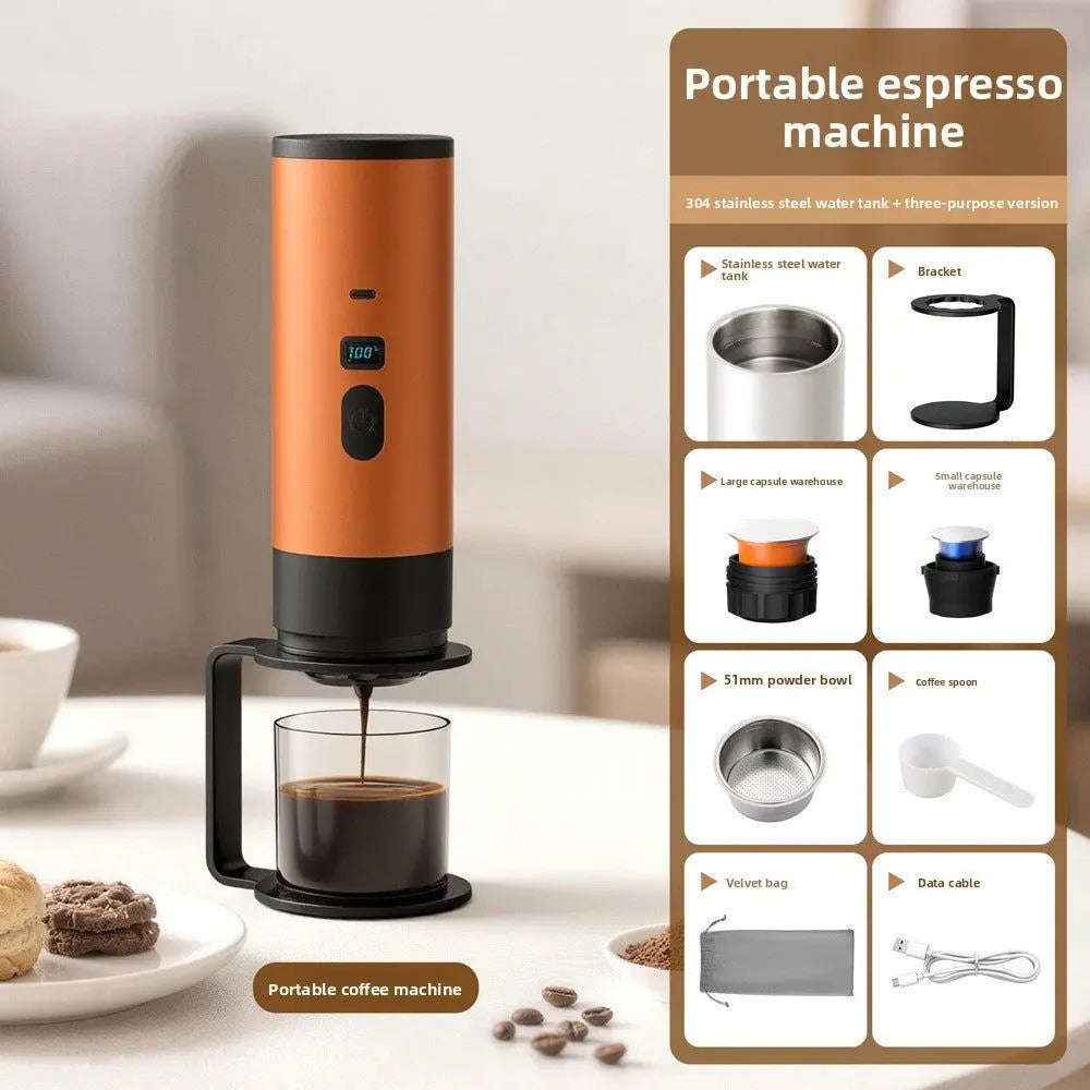 Portable espresso maker — primary view Image principale du produit