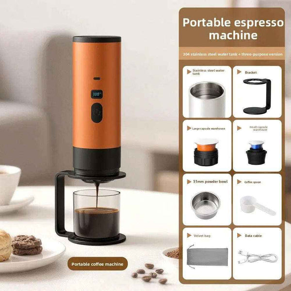 Portable espresso maker — primary view