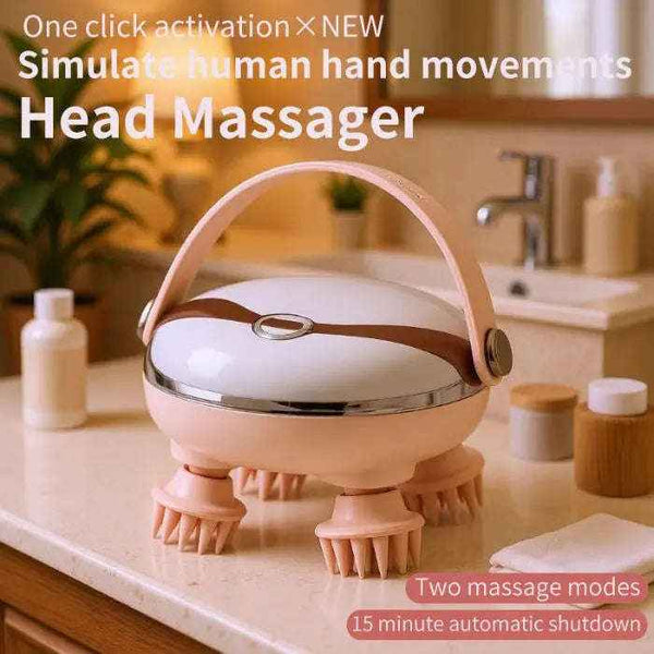 Portable head and scalp massager — additional view 2