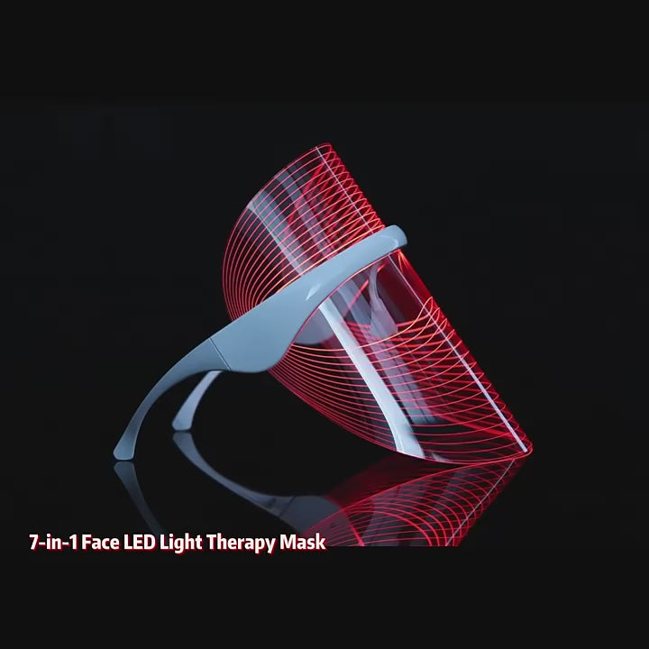 7-Color LED Photon Facial Mask-Personal Care Appliances-Splashis-Splashis