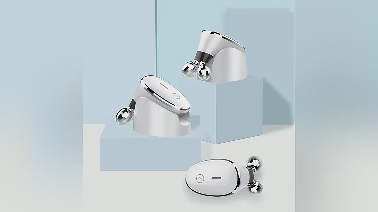 Dual Ball EMS Facial Massager-Personal Care Appliances-Splashis-Splashis