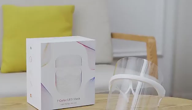 7-Color LED Photon Facial Mask-Personal Care Appliances-Splashis-Splashis