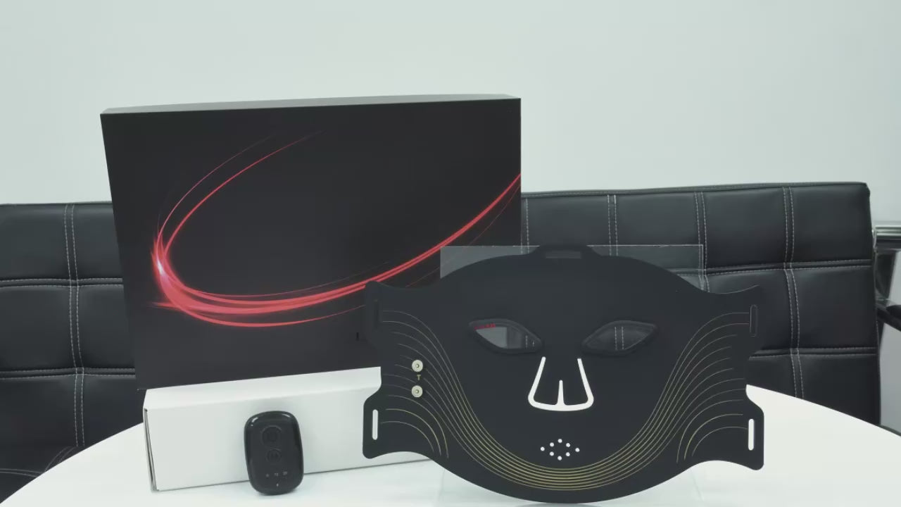 Wireless LED Photon Therapy Facial Mask-Personal Care Appliances-Splashis-Splashis