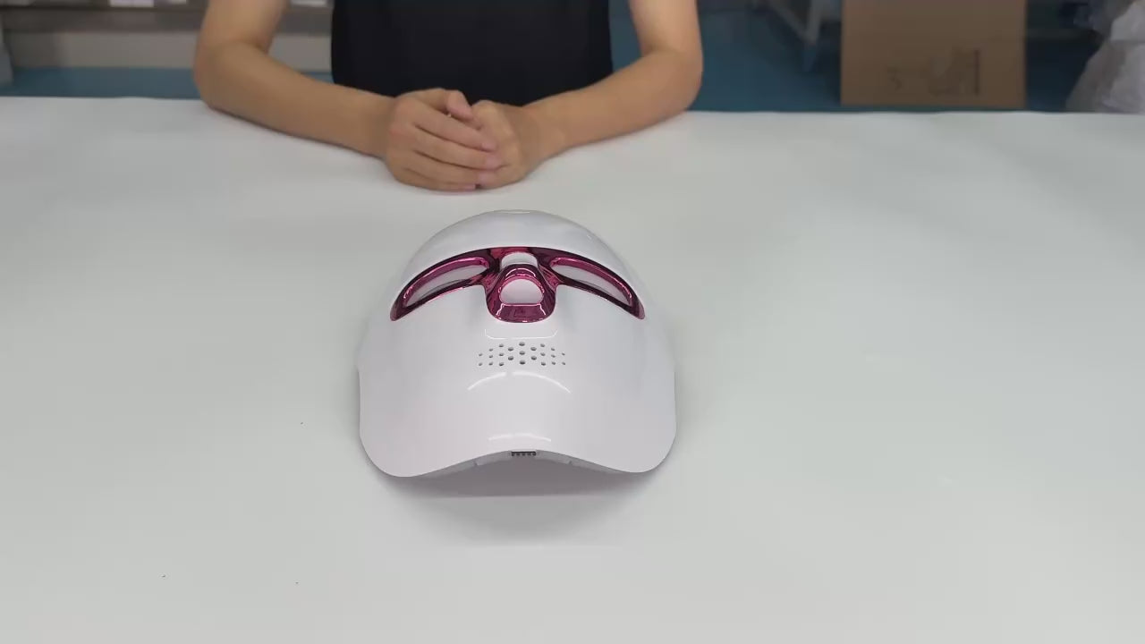LED Beauty Mask (Multi-Color Light) demonstration video