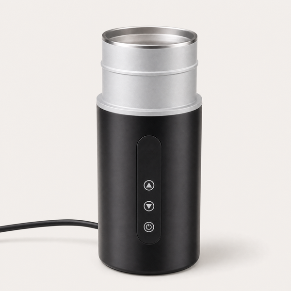 Portable Car Heater - 12V/24V Smart Heating Solution for Cars shown in a clear product image