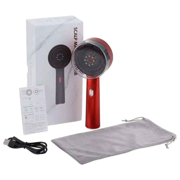 Scalp massage comb with light — additional view 6