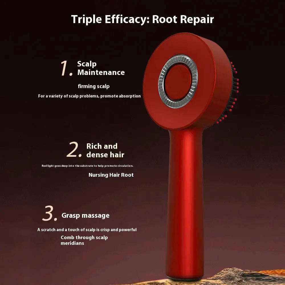 Scalp massage comb with light — additional view 4