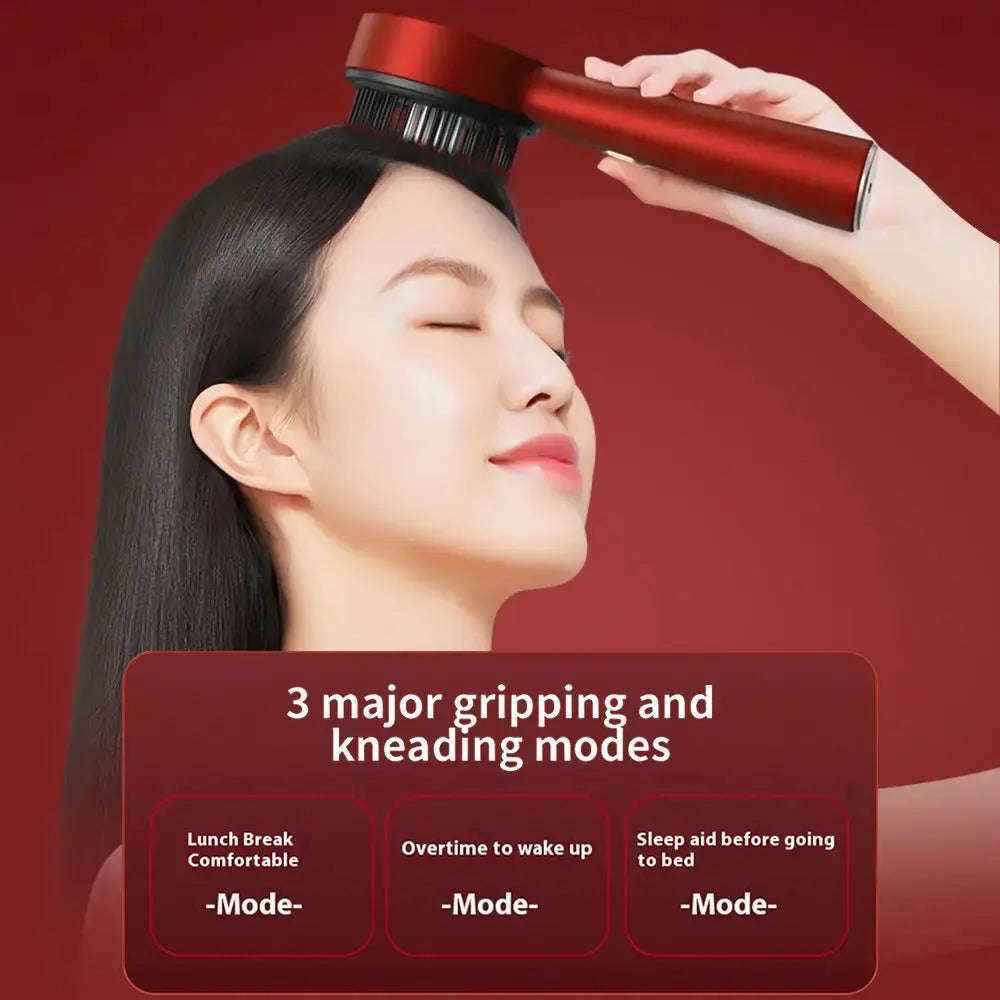 Scalp massage comb with light — additional view 3