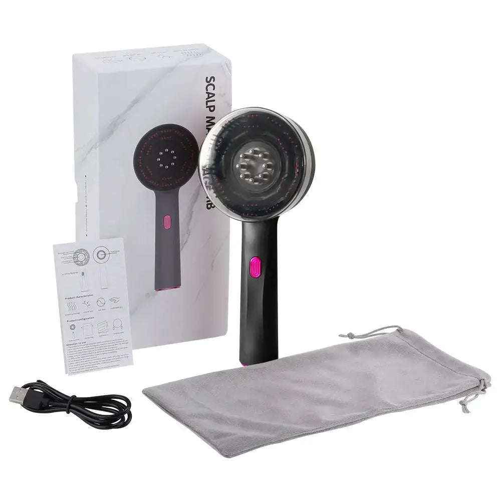 Scalp massage comb with light — additional view 7