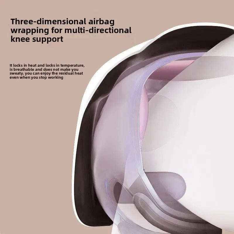 Heated knee massager wrap with vibration — additional view 5