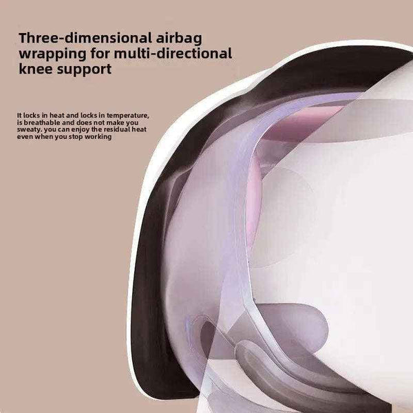 Heated knee massager wrap with vibration — additional view 5