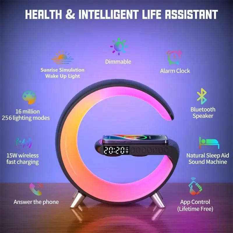 RGB wireless alarm clock — additional view 5