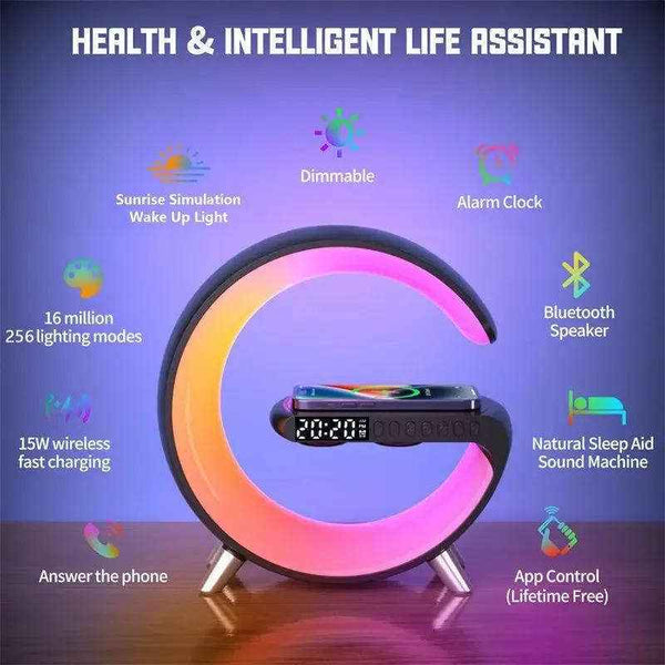 RGB wireless alarm clock — additional view 5